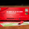 Die Fussball-Ticket-Einladungskarte